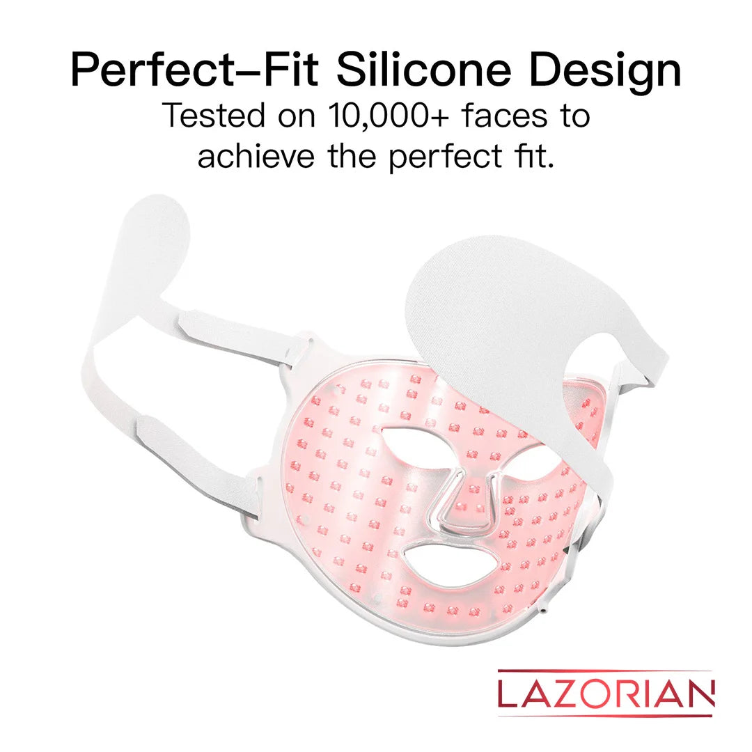 Lazorian Next Generation LED Red Light Therapy Mask – Efficiency Skin Renewal