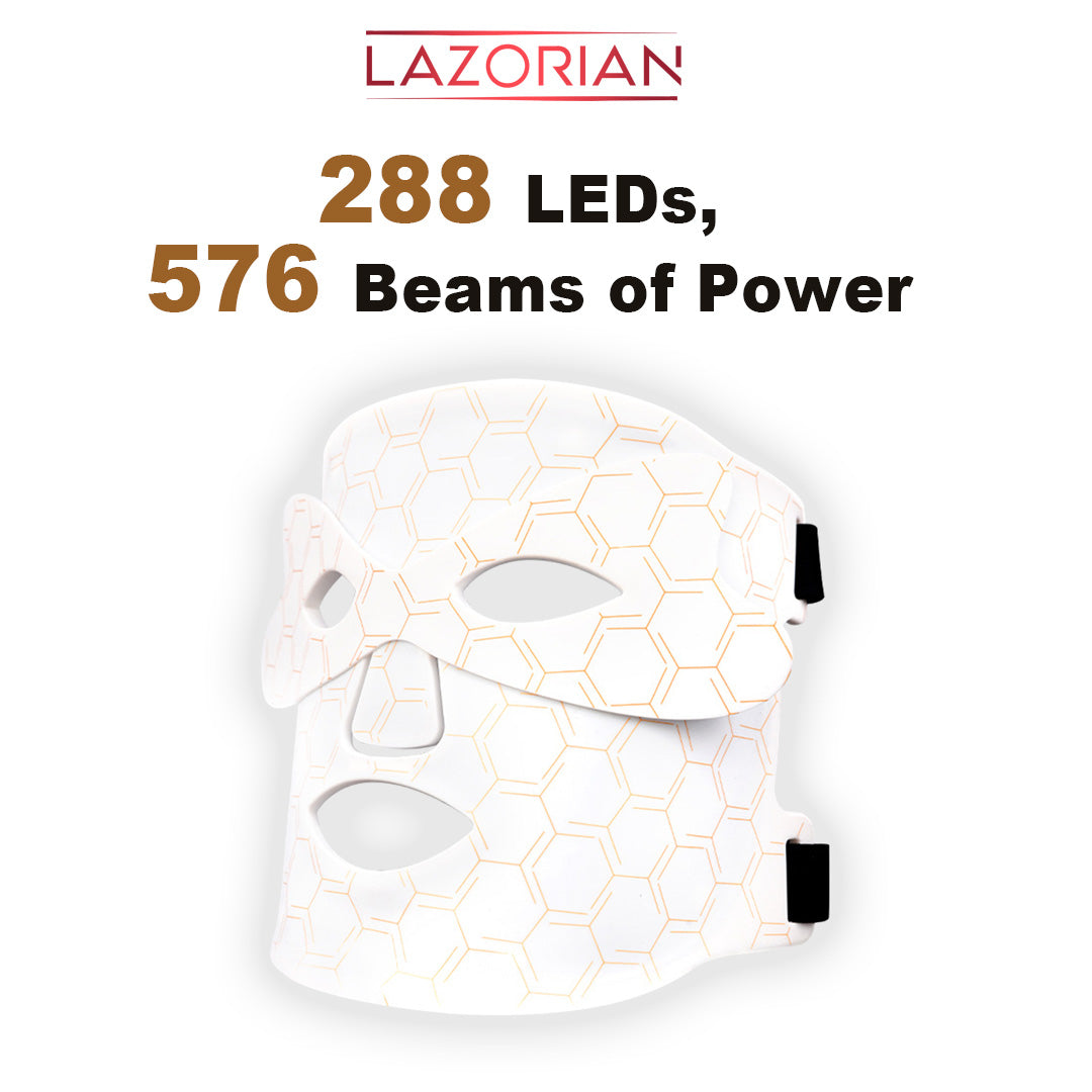 Lazorian Next Generation LED Red Light Therapy Mask – Efficiency Skin Renewal